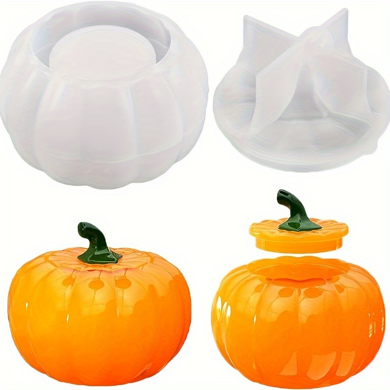 2 قطعة جرة اليقطين قوالب السيل - مراجعة Candle Molds وسعره
