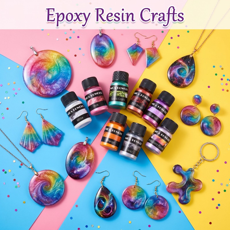 مجموعة مسحوق صبغة معدنية بـ 24 - مراجعة Candle Making Kit وسعره